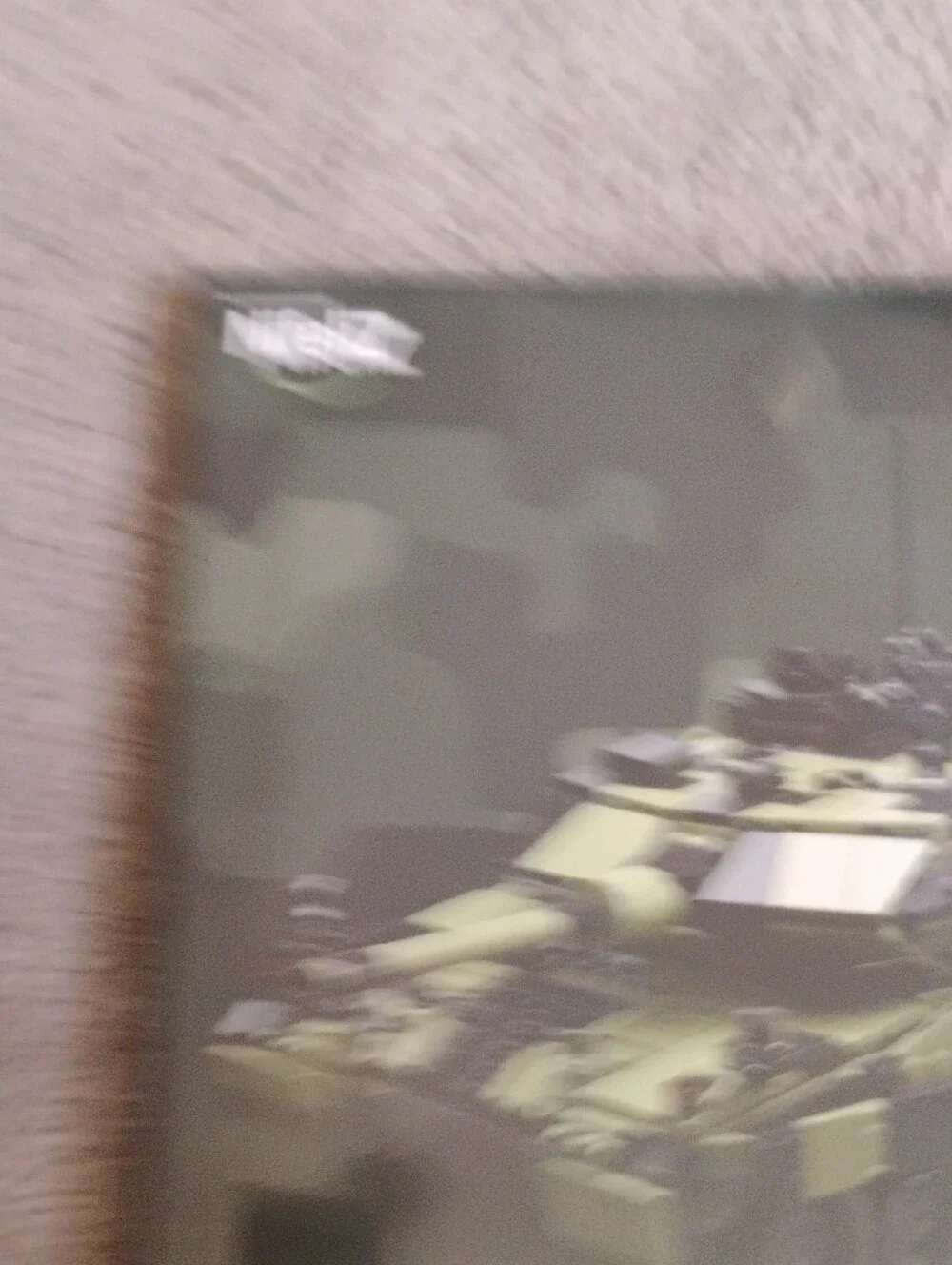 Green Military Tank Building Set - Camouflage Blocks. Nifeliz A7 Leopard 2